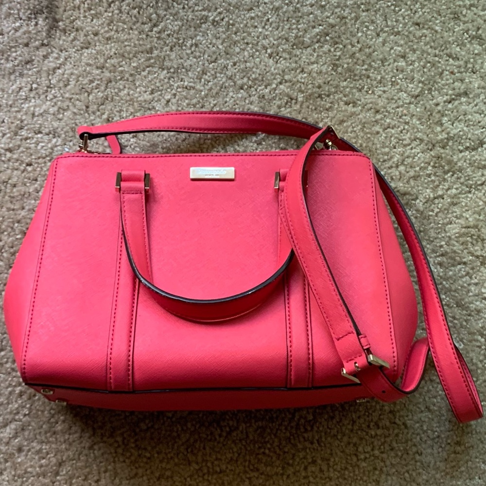 Kate Spade Hot Pink Convertible Crossbody